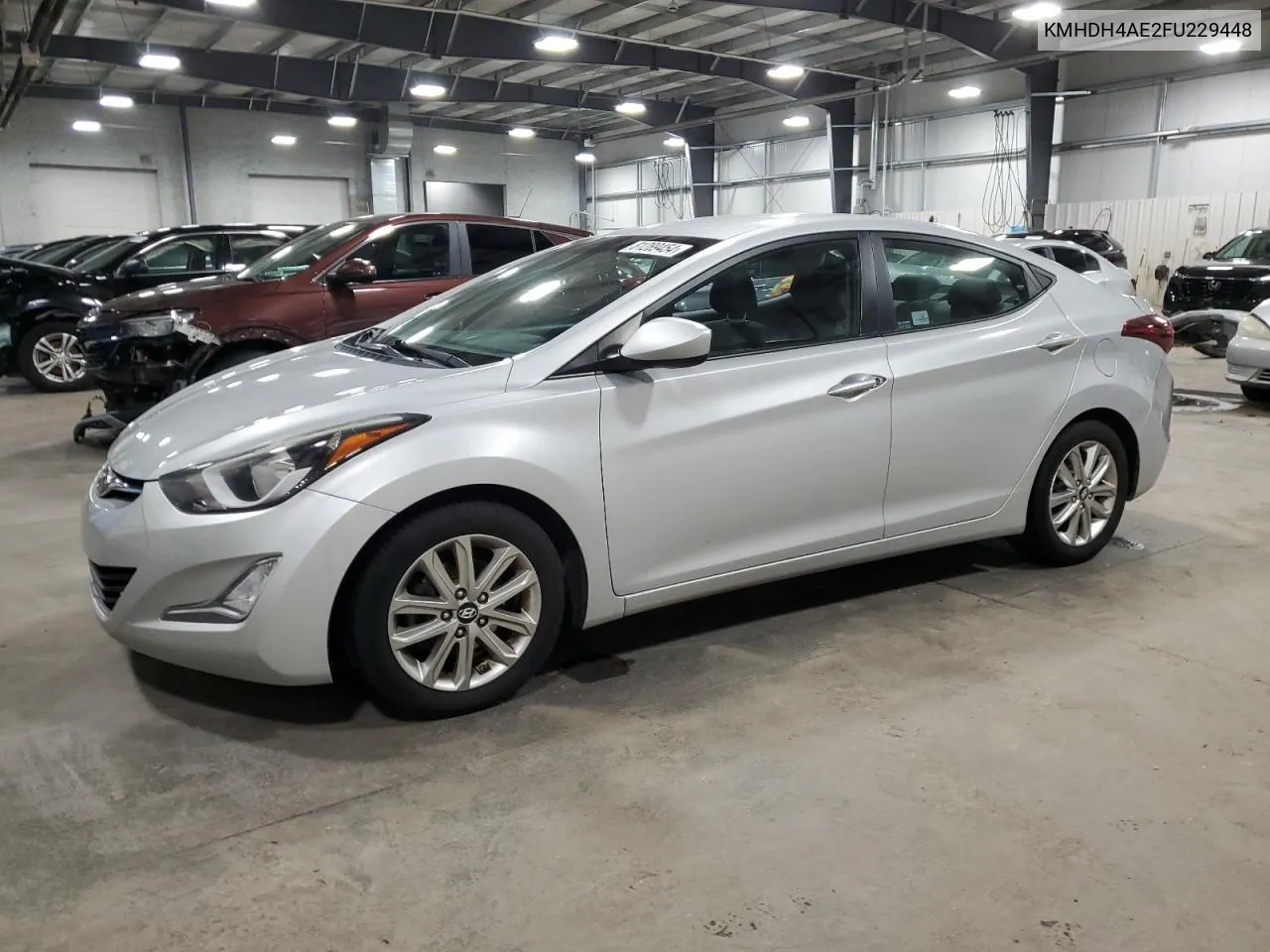 2015 Hyundai Elantra Se VIN: KMHDH4AE2FU229448 Lot: 81289454