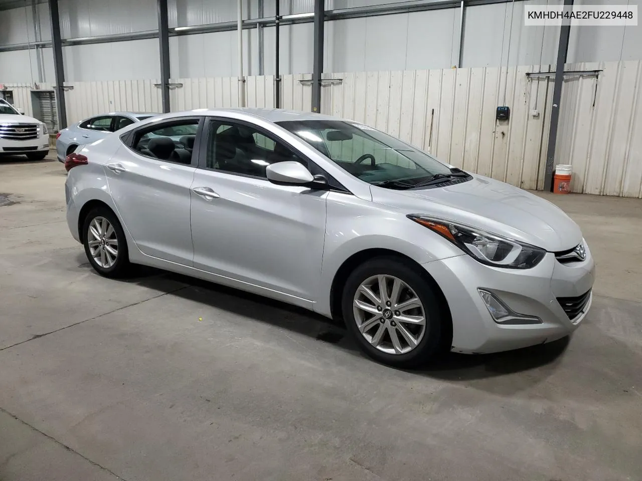 2015 Hyundai Elantra Se VIN: KMHDH4AE2FU229448 Lot: 81289454