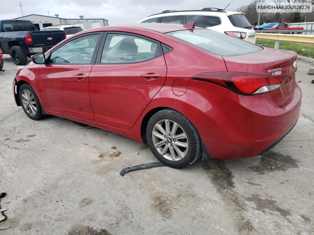 KMHDH4AE2GU528276 2016 Hyundai Elantra Se