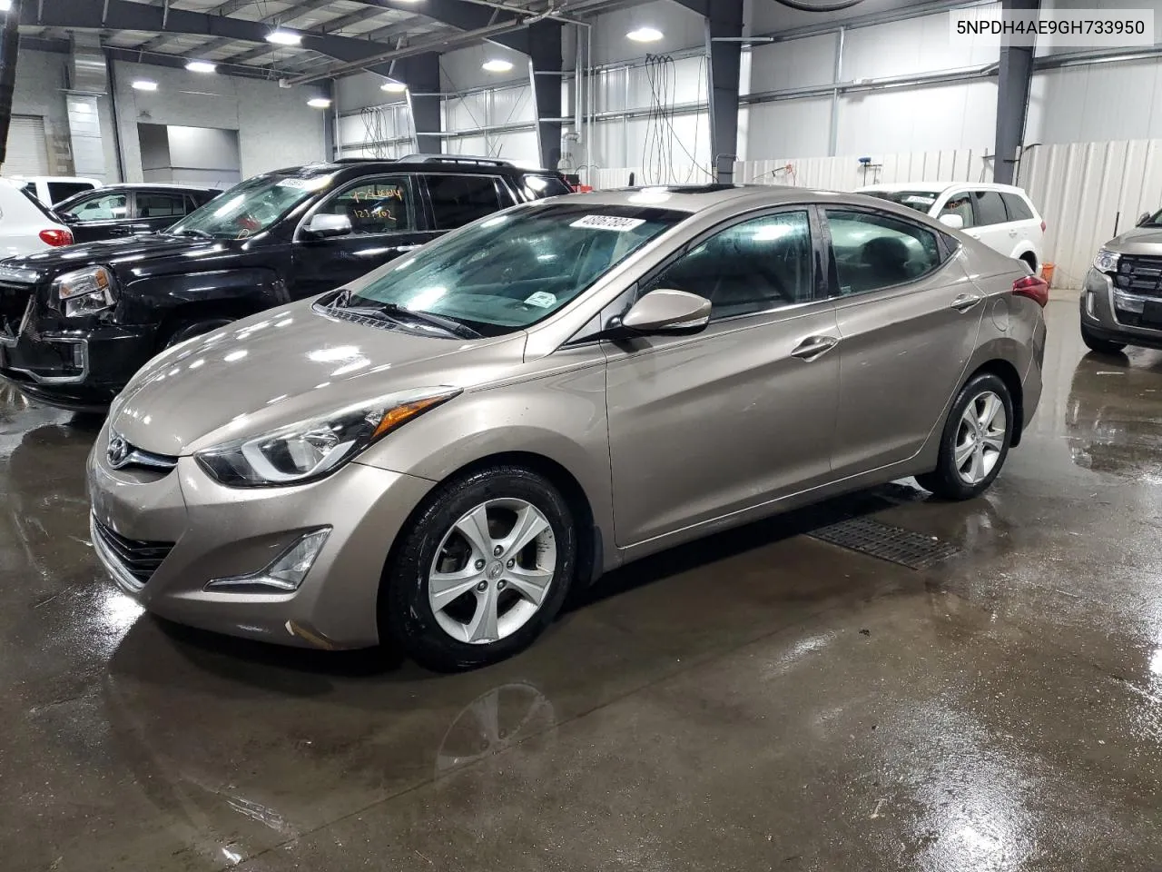 5NPDH4AE9GH733950 2016 Hyundai Elantra Se