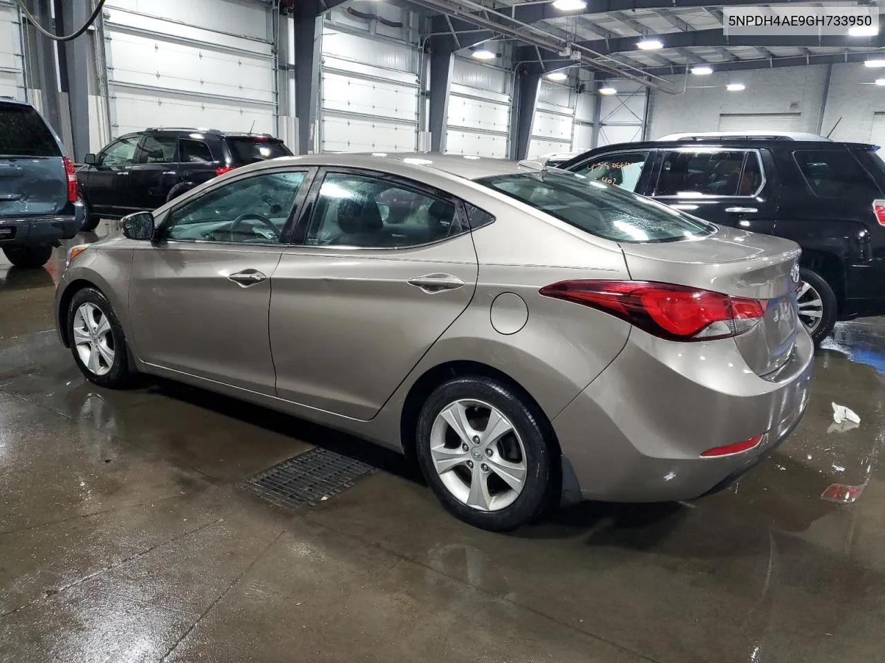 2016 Hyundai Elantra Se VIN: 5NPDH4AE9GH733950 Lot: 48067804