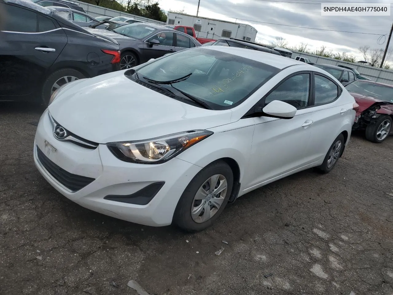 5NPDH4AE4GH775040 2016 Hyundai Elantra Se