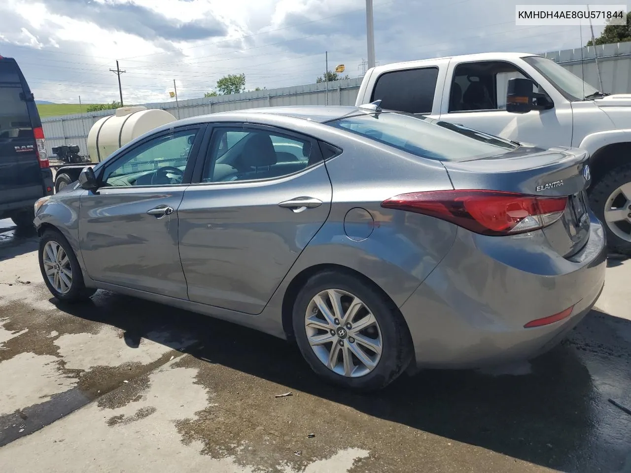 KMHDH4AE8GU571844 2016 Hyundai Elantra Se