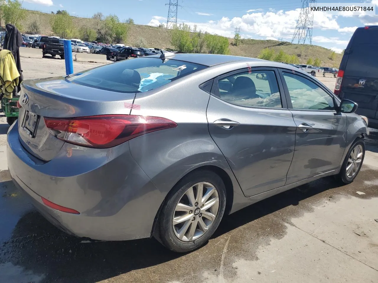 2016 Hyundai Elantra Se VIN: KMHDH4AE8GU571844 Lot: 54756744