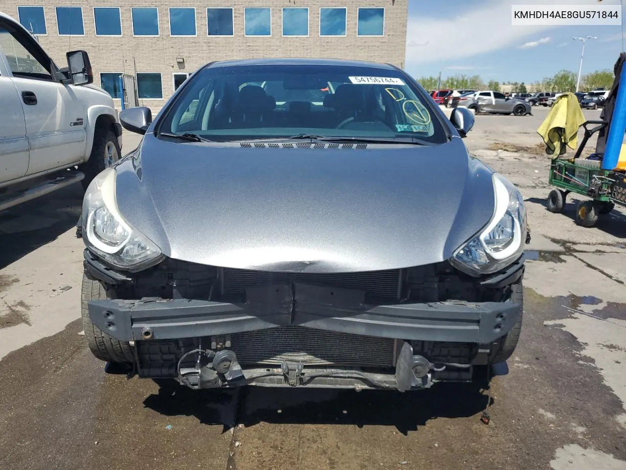 KMHDH4AE8GU571844 2016 Hyundai Elantra Se