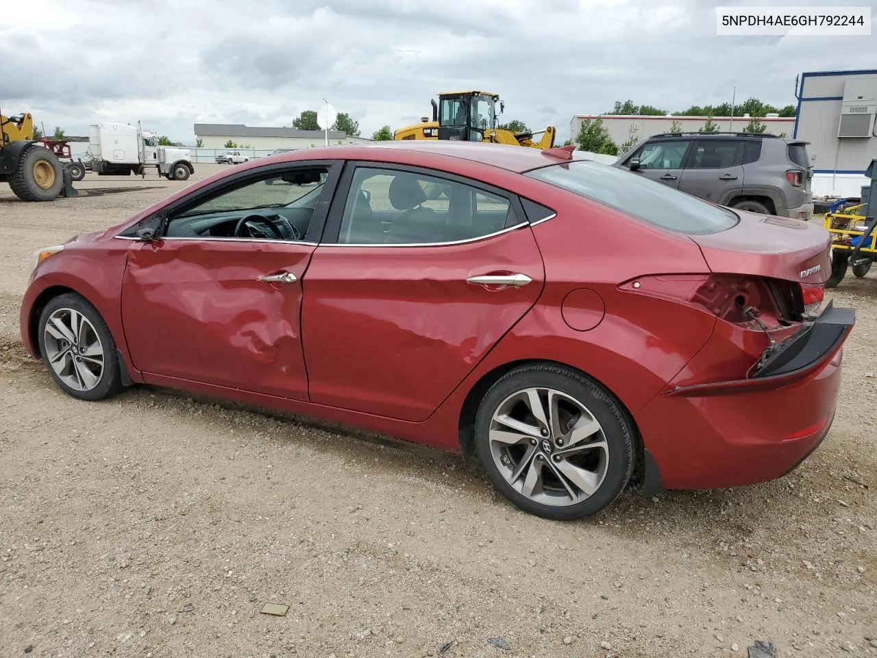 5NPDH4AE6GH792244 2016 Hyundai Elantra Se