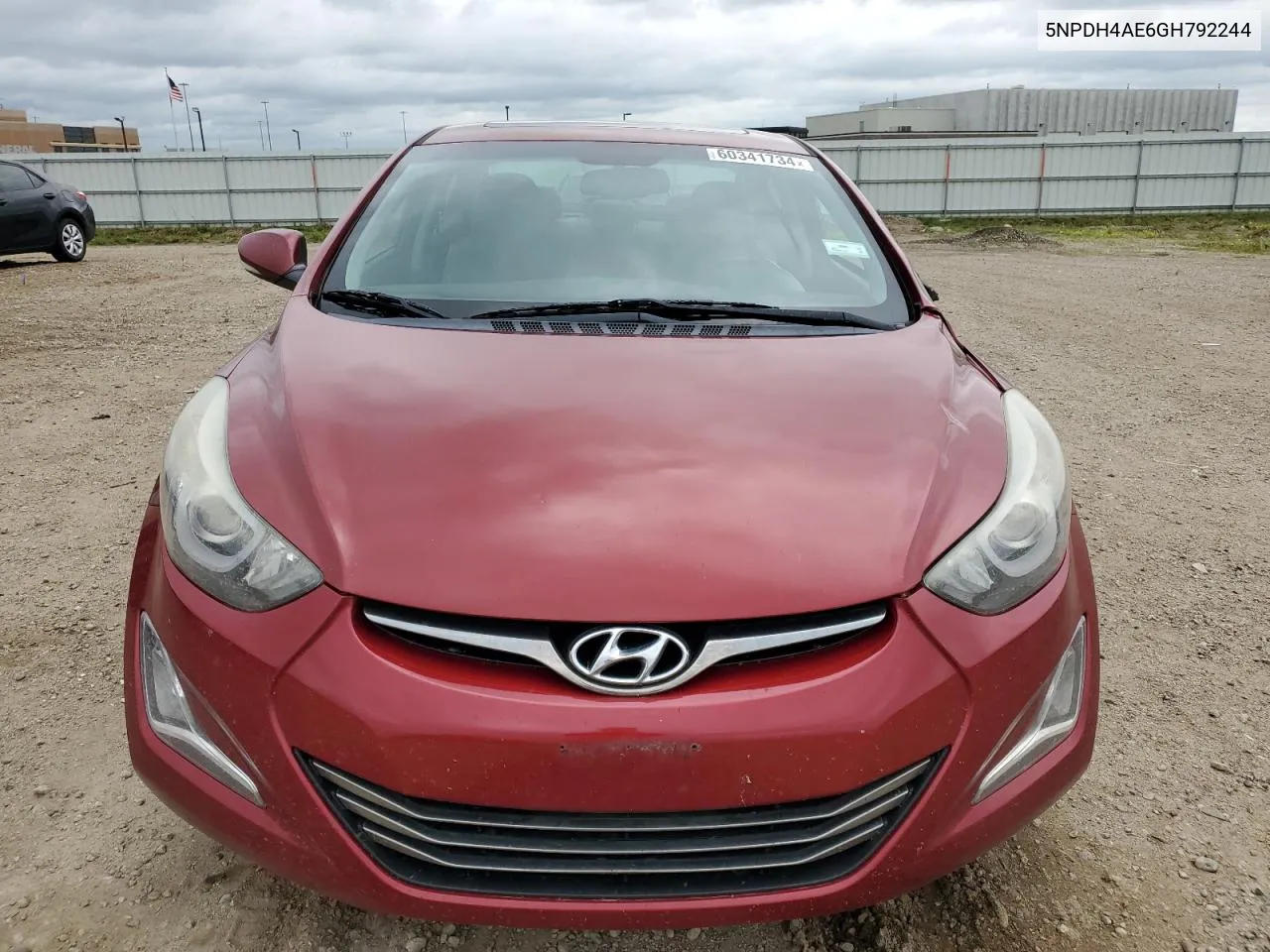 5NPDH4AE6GH792244 2016 Hyundai Elantra Se