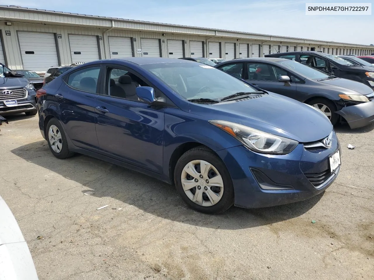 5NPDH4AE7GH722297 2016 Hyundai Elantra Se