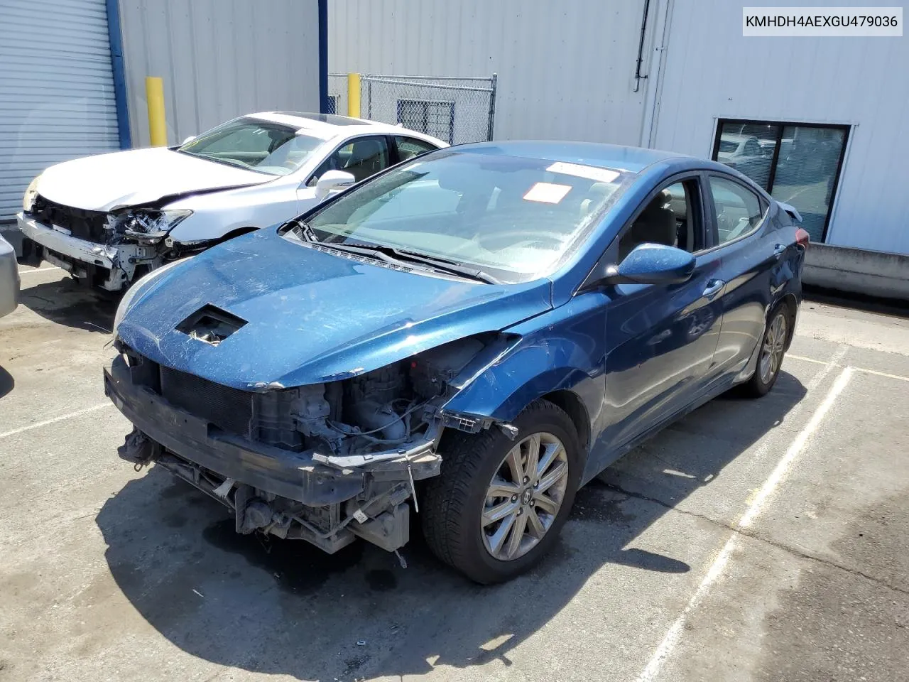 KMHDH4AEXGU479036 2016 Hyundai Elantra Se