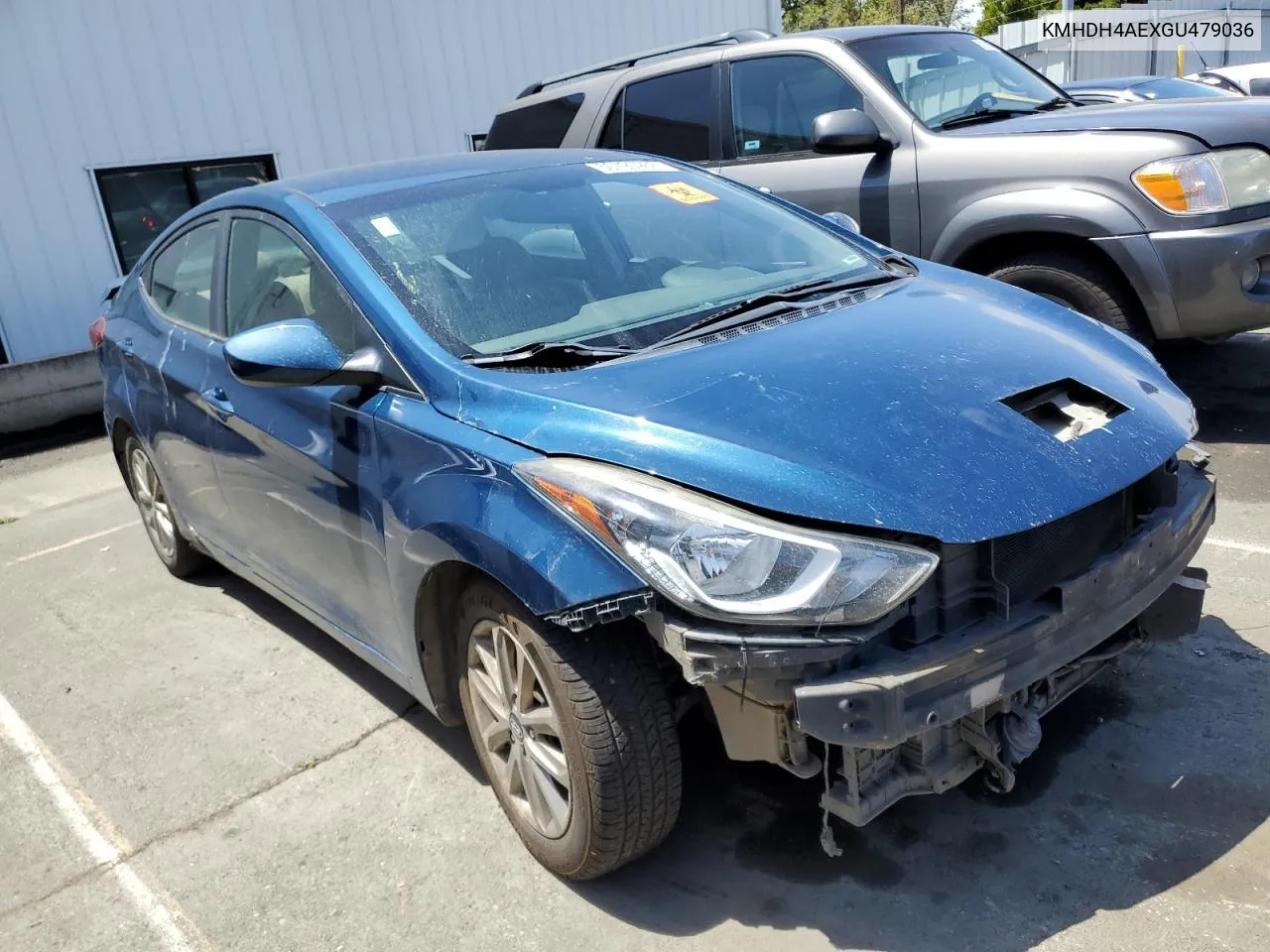 KMHDH4AEXGU479036 2016 Hyundai Elantra Se