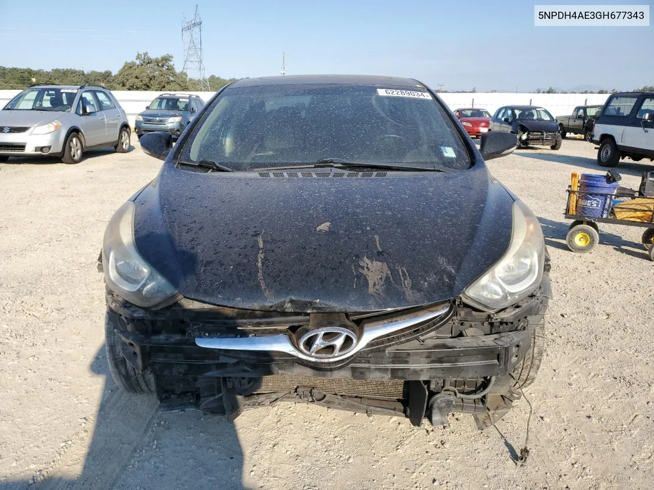 5NPDH4AE3GH677343 2016 Hyundai Elantra Se