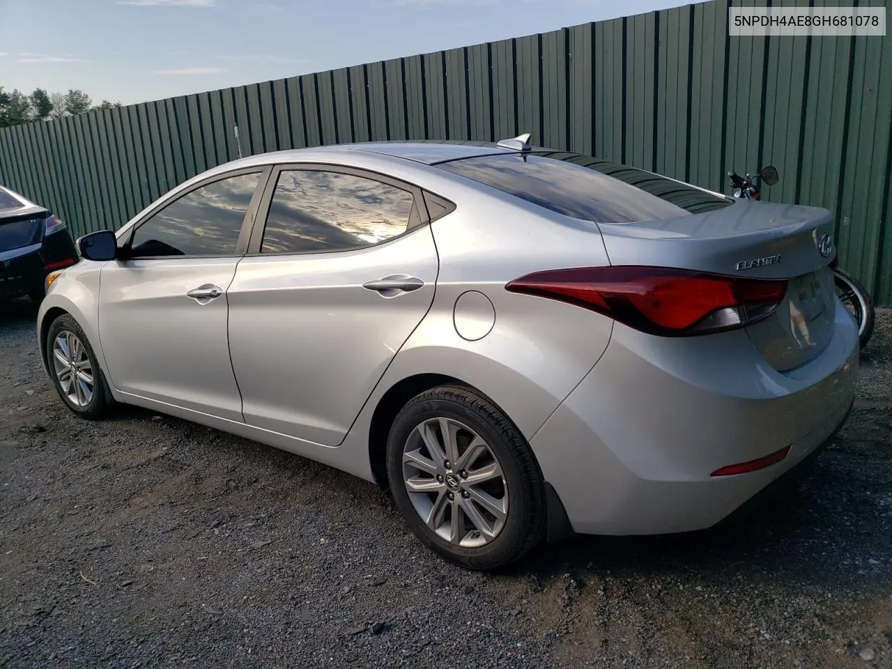 2016 Hyundai Elantra Se VIN: 5NPDH4AE8GH681078 Lot: 63008764