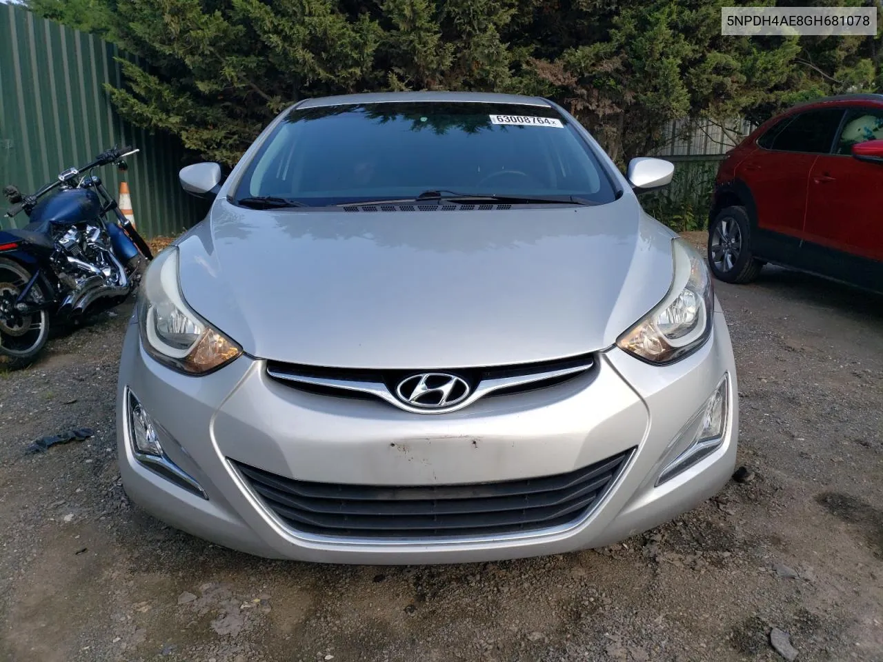 5NPDH4AE8GH681078 2016 Hyundai Elantra Se