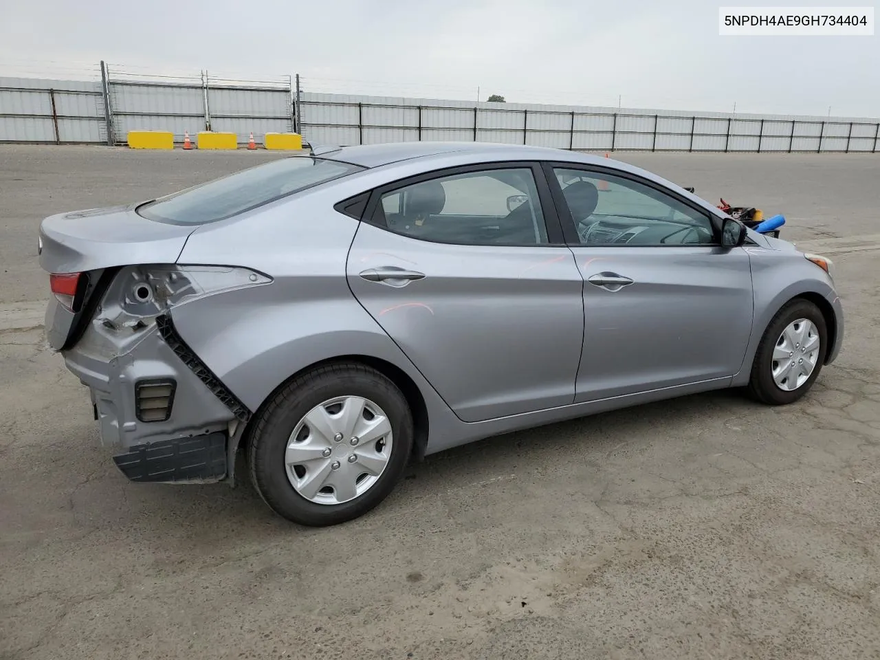 2016 Hyundai Elantra Se VIN: 5NPDH4AE9GH734404 Lot: 63723644