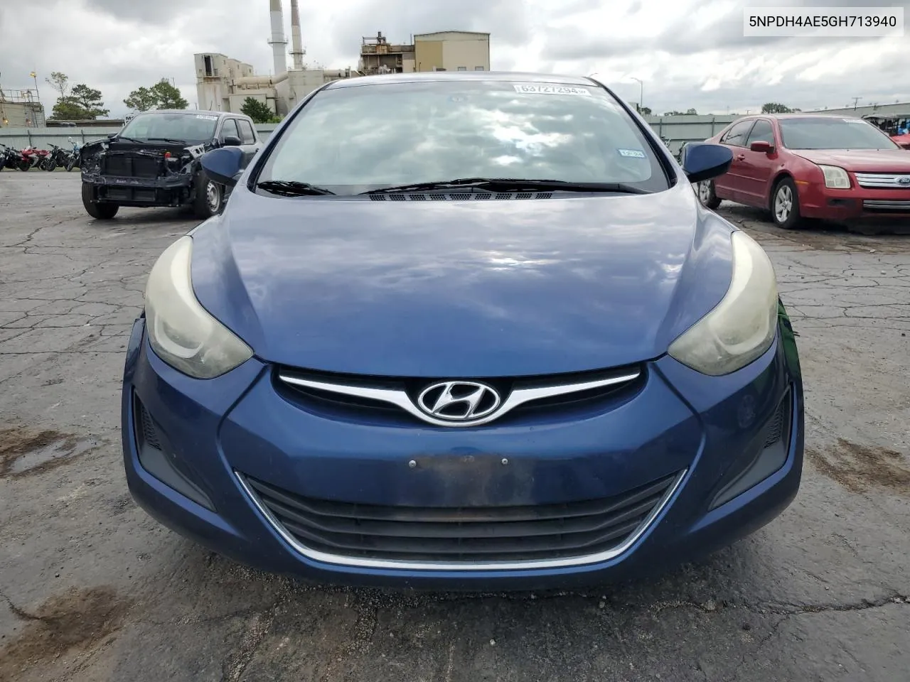 2016 Hyundai Elantra Se VIN: 5NPDH4AE5GH713940 Lot: 63727294