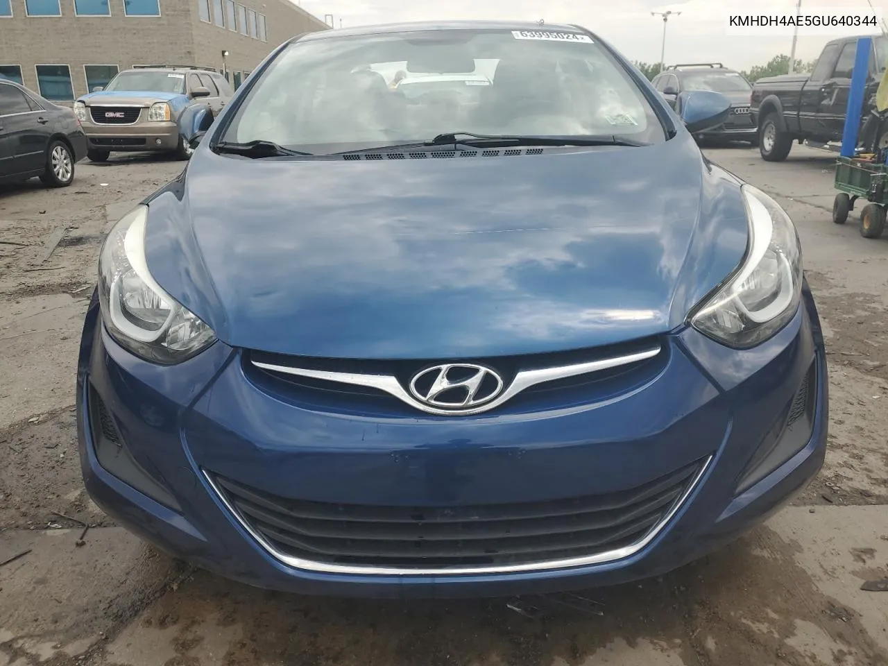 KMHDH4AE5GU640344 2016 Hyundai Elantra Se