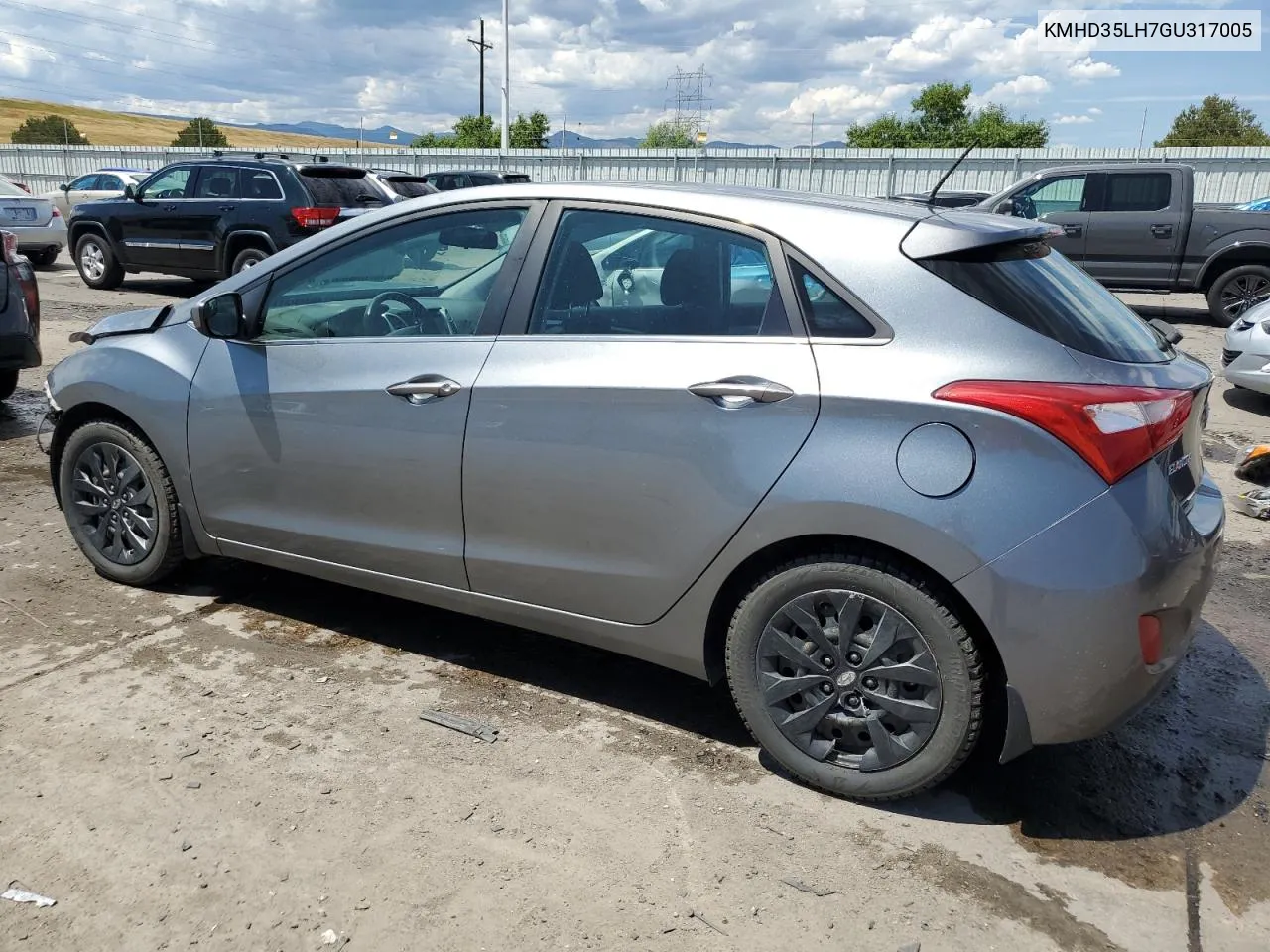 2016 Hyundai Elantra Gt VIN: KMHD35LH7GU317005 Lot: 65680554