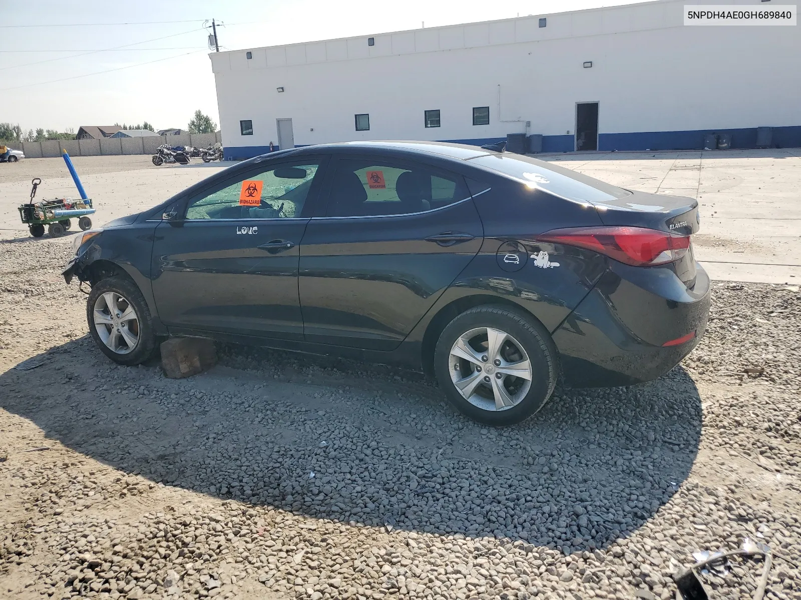 5NPDH4AE0GH689840 2016 Hyundai Elantra Se