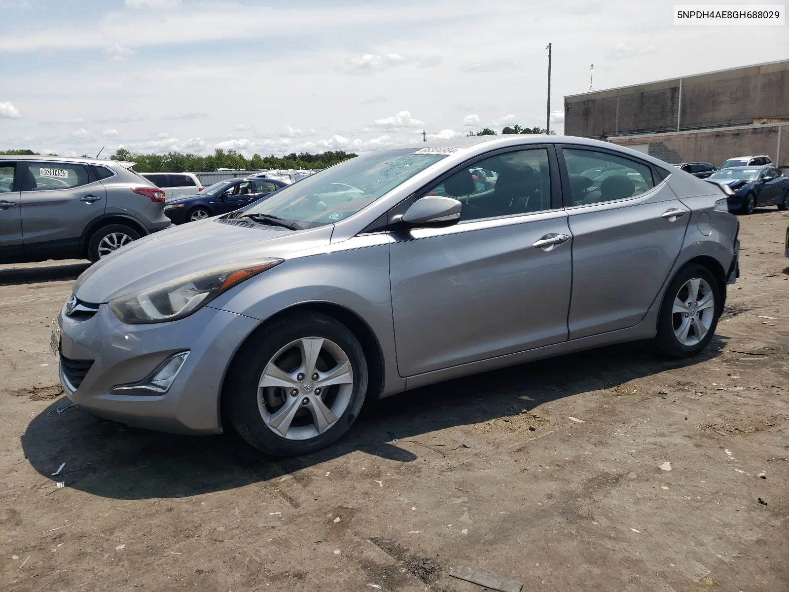 5NPDH4AE8GH688029 2016 Hyundai Elantra Se