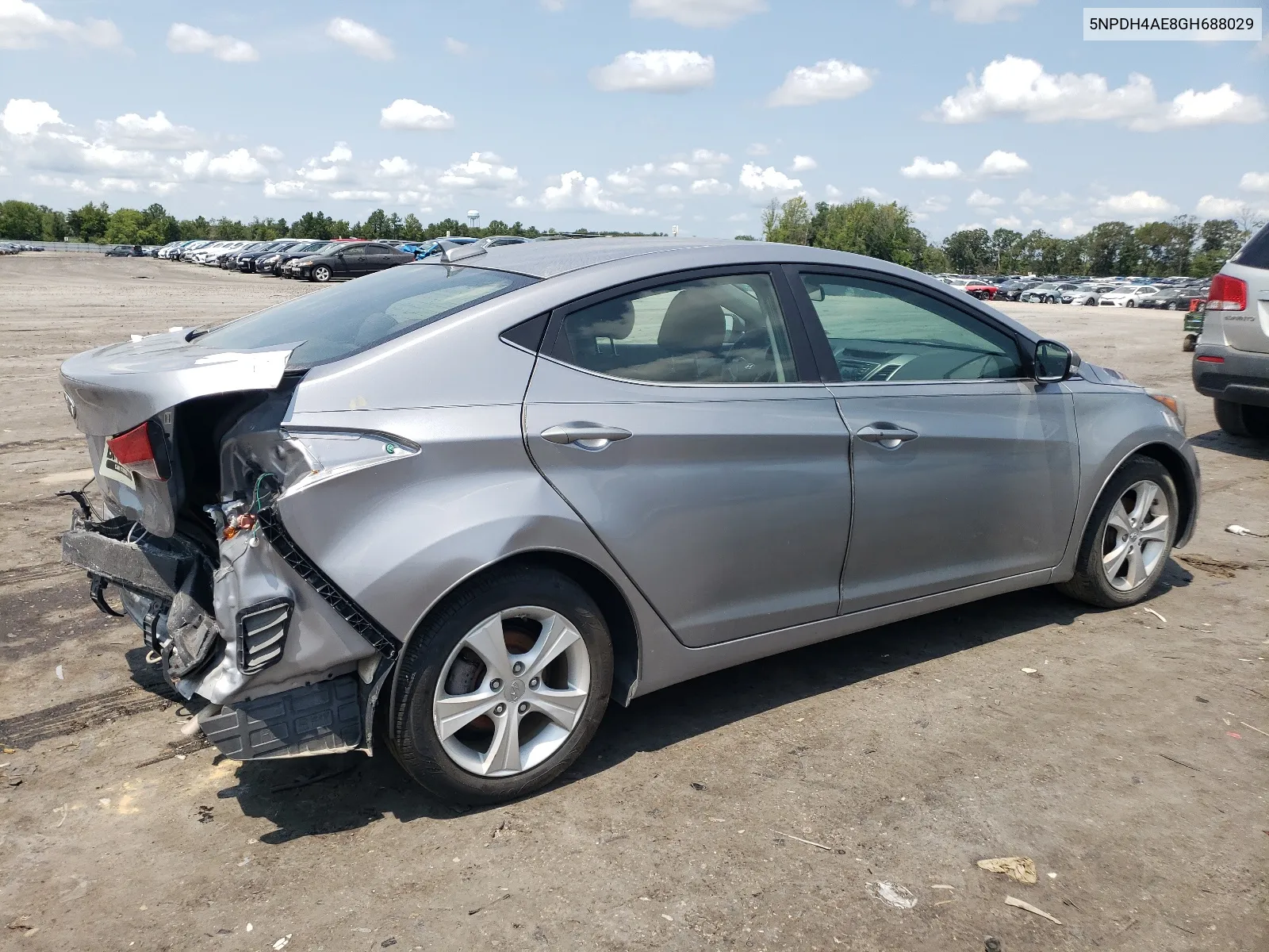 2016 Hyundai Elantra Se VIN: 5NPDH4AE8GH688029 Lot: 66304984