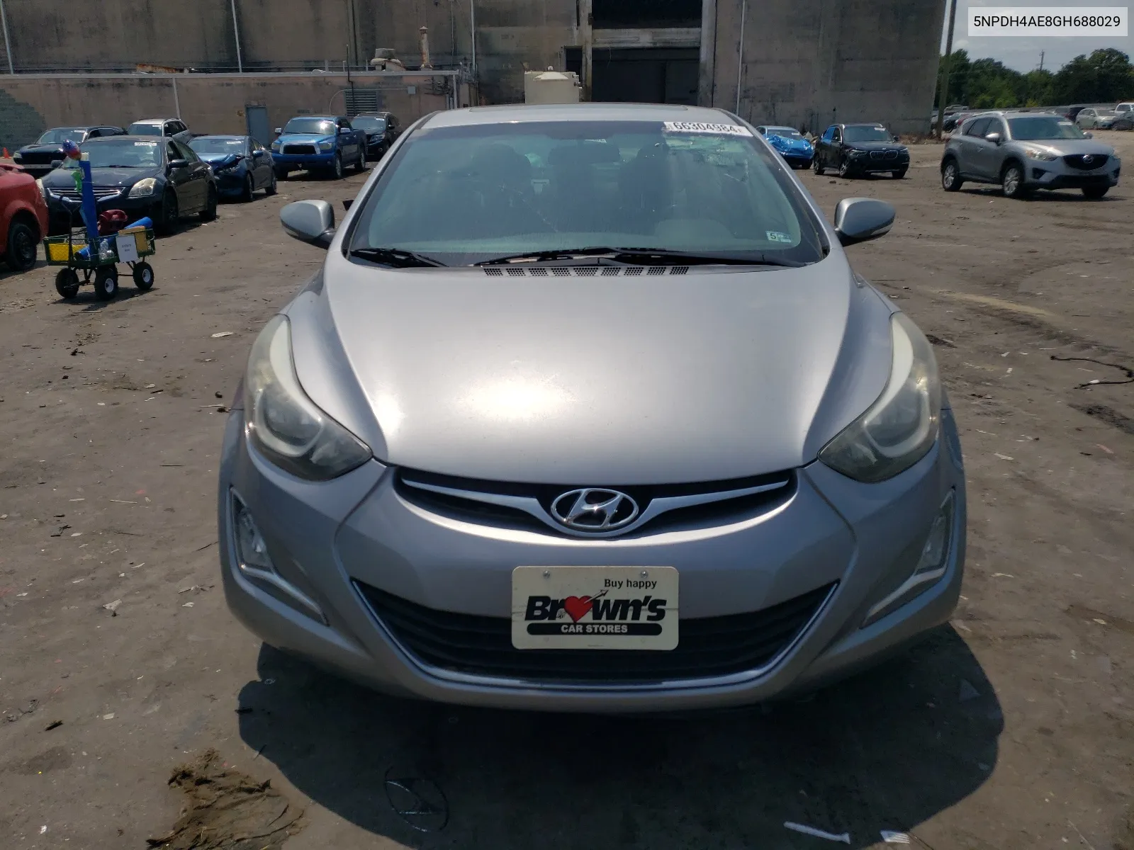 5NPDH4AE8GH688029 2016 Hyundai Elantra Se