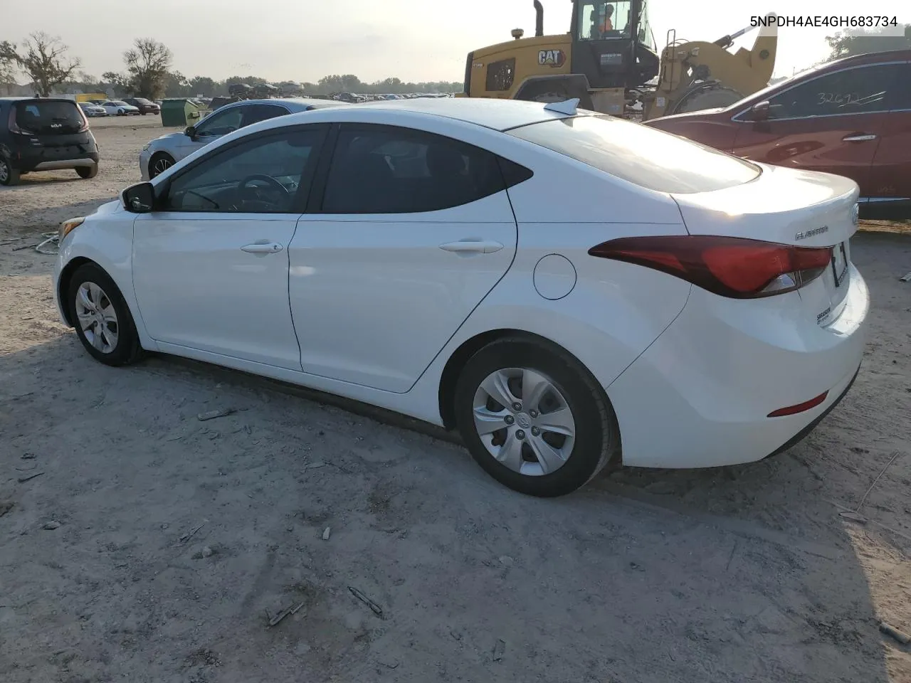 2016 Hyundai Elantra Se VIN: 5NPDH4AE4GH683734 Lot: 66517404