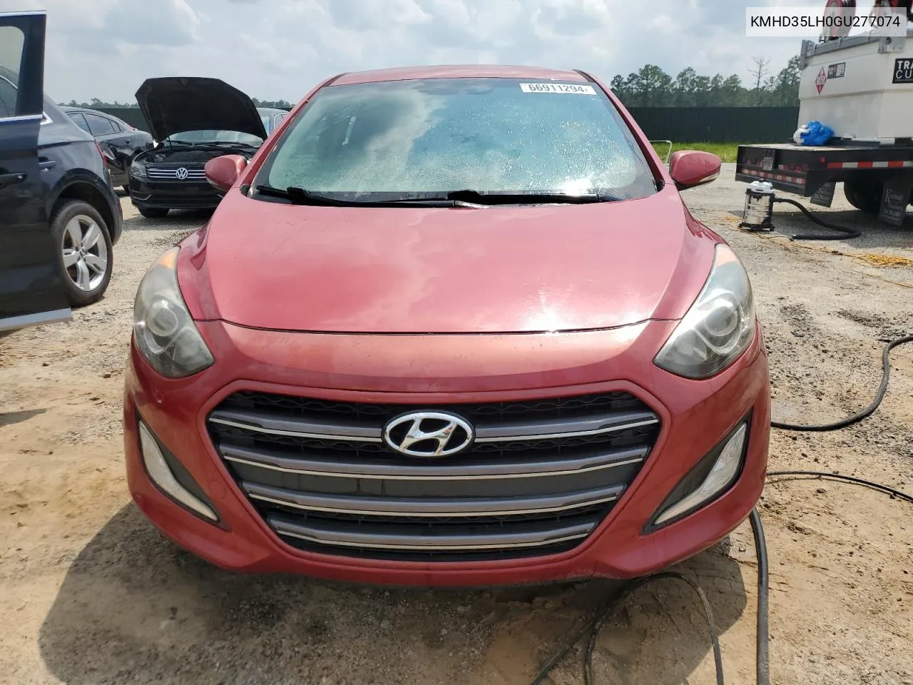 2016 Hyundai Elantra Gt VIN: KMHD35LH0GU277074 Lot: 66911294