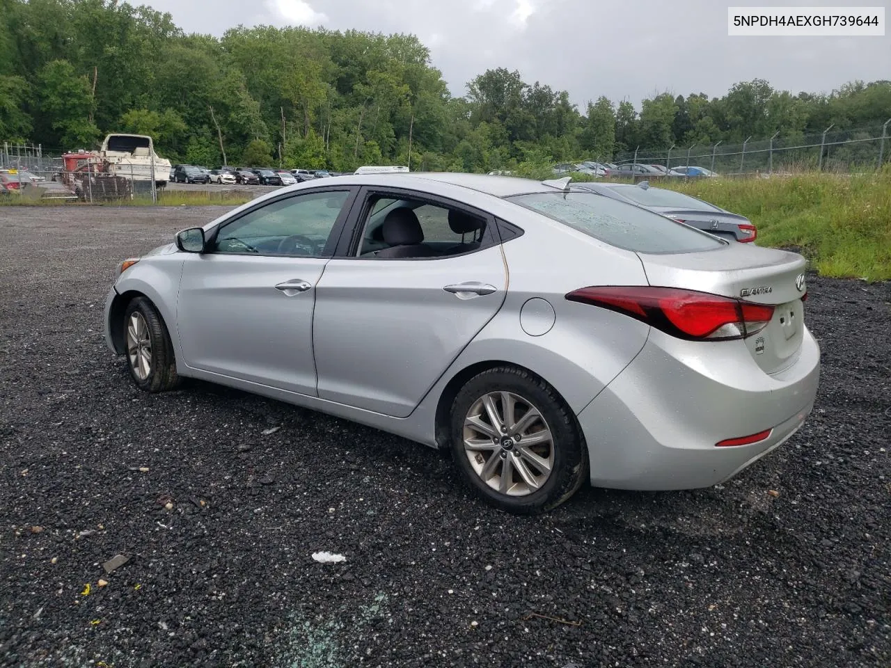 2016 Hyundai Elantra Se VIN: 5NPDH4AEXGH739644 Lot: 67494414