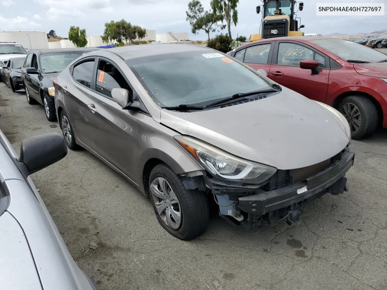 5NPDH4AE4GH727697 2016 Hyundai Elantra Se