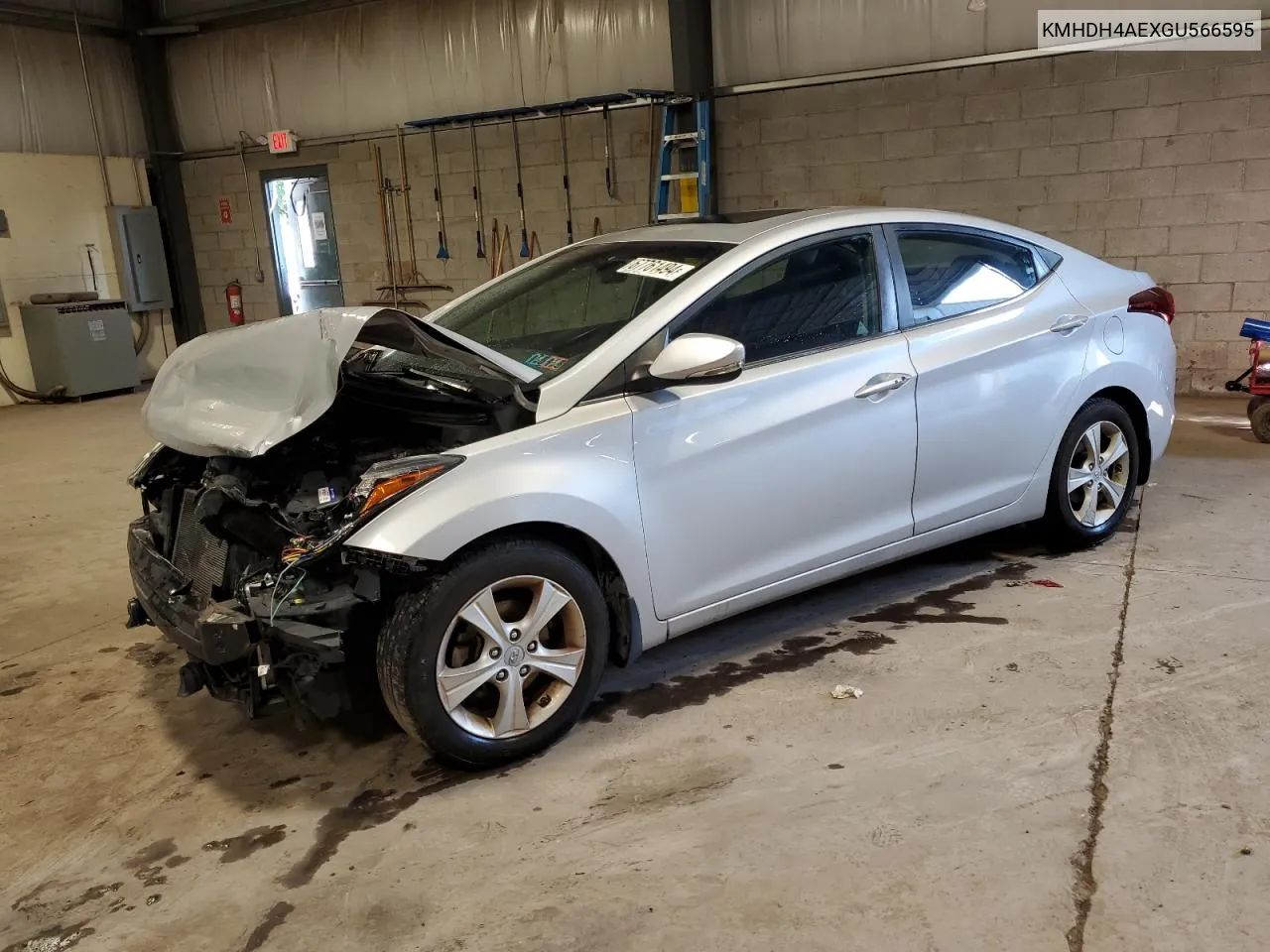 2016 Hyundai Elantra Se VIN: KMHDH4AEXGU566595 Lot: 67761494