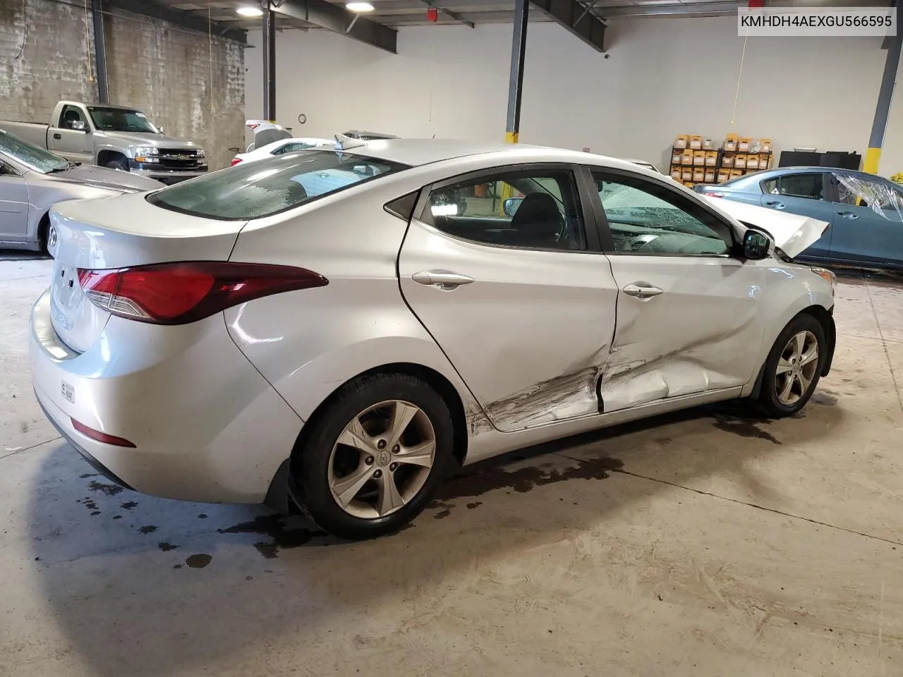 KMHDH4AEXGU566595 2016 Hyundai Elantra Se