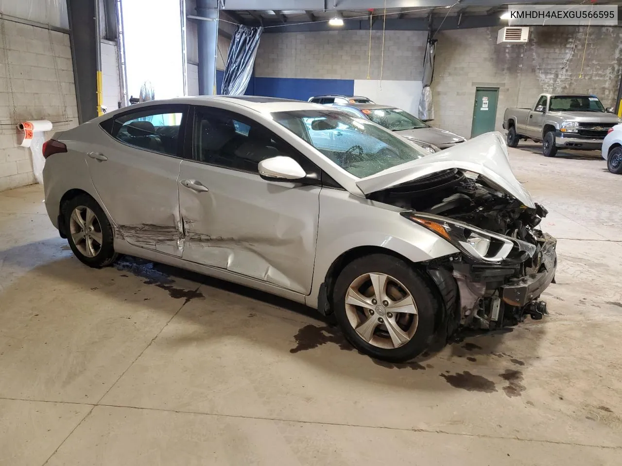 2016 Hyundai Elantra Se VIN: KMHDH4AEXGU566595 Lot: 67761494