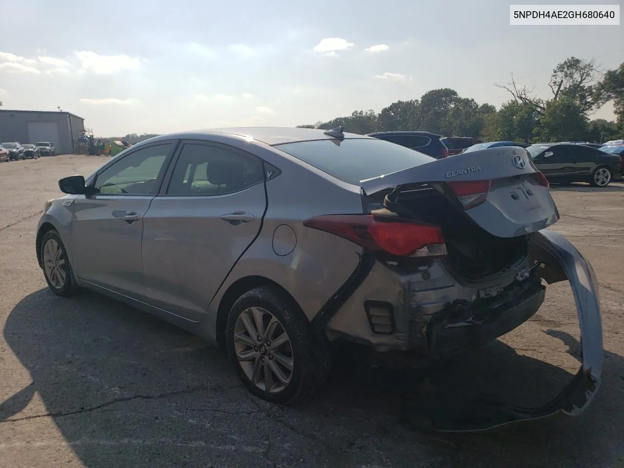 2016 Hyundai Elantra Se VIN: 5NPDH4AE2GH680640 Lot: 67781834