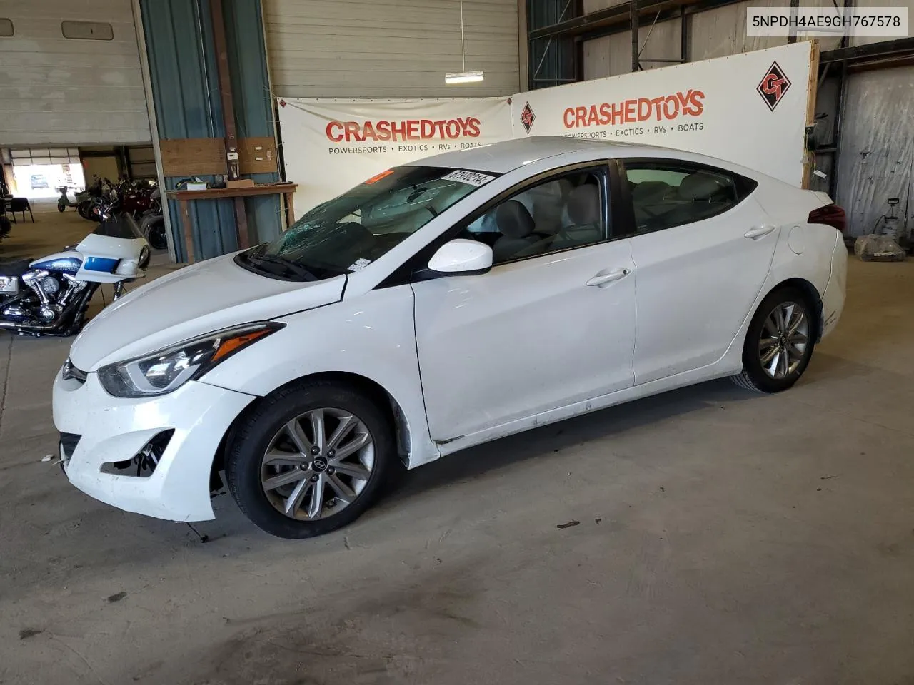 5NPDH4AE9GH767578 2016 Hyundai Elantra Se