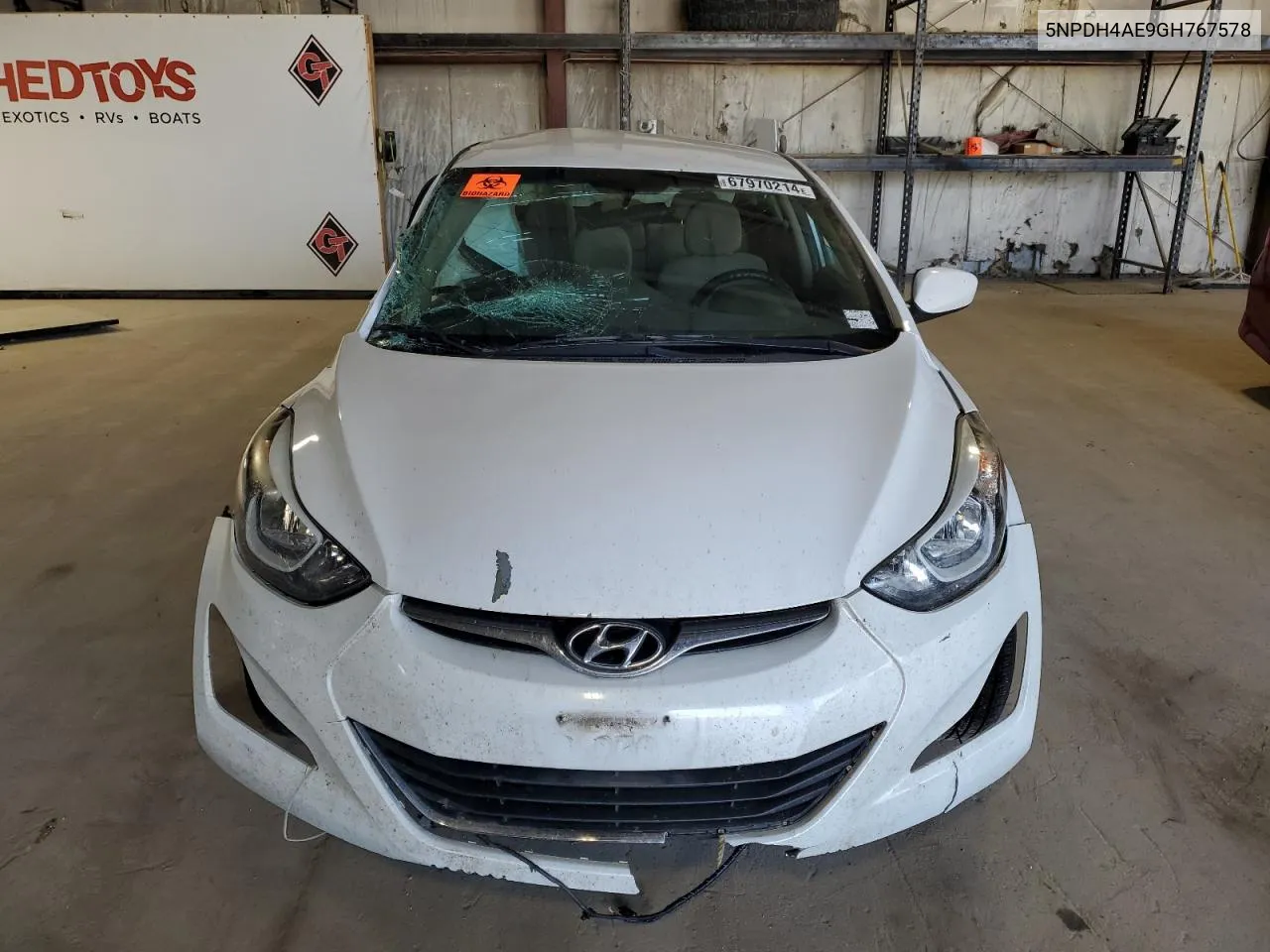 5NPDH4AE9GH767578 2016 Hyundai Elantra Se