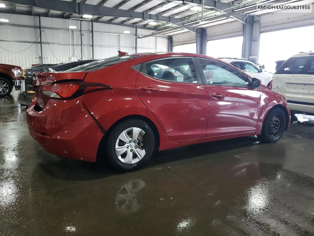 2016 Hyundai Elantra Se VIN: KMHDH4AE0GU631955 Lot: 68059664