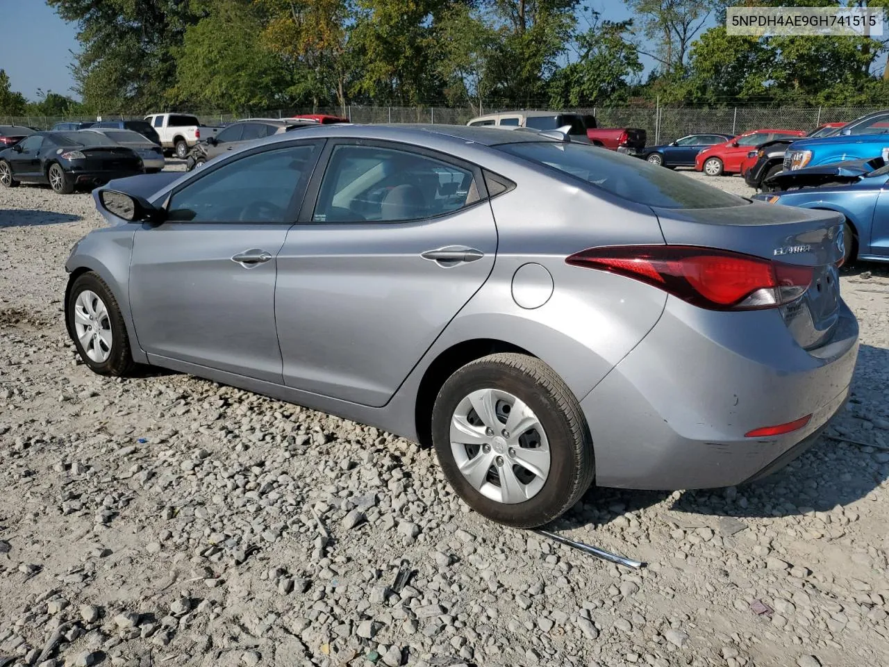 2016 Hyundai Elantra Se VIN: 5NPDH4AE9GH741515 Lot: 68465794