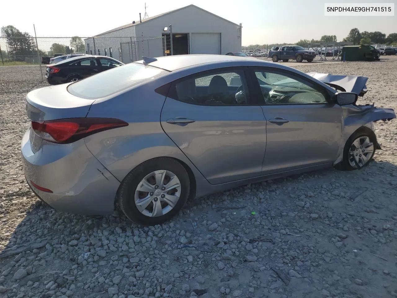 2016 Hyundai Elantra Se VIN: 5NPDH4AE9GH741515 Lot: 68465794