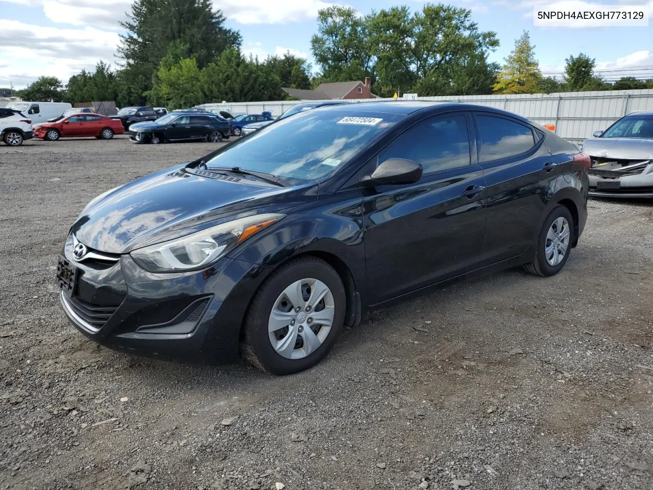 2016 Hyundai Elantra Se VIN: 5NPDH4AEXGH773129 Lot: 68472504