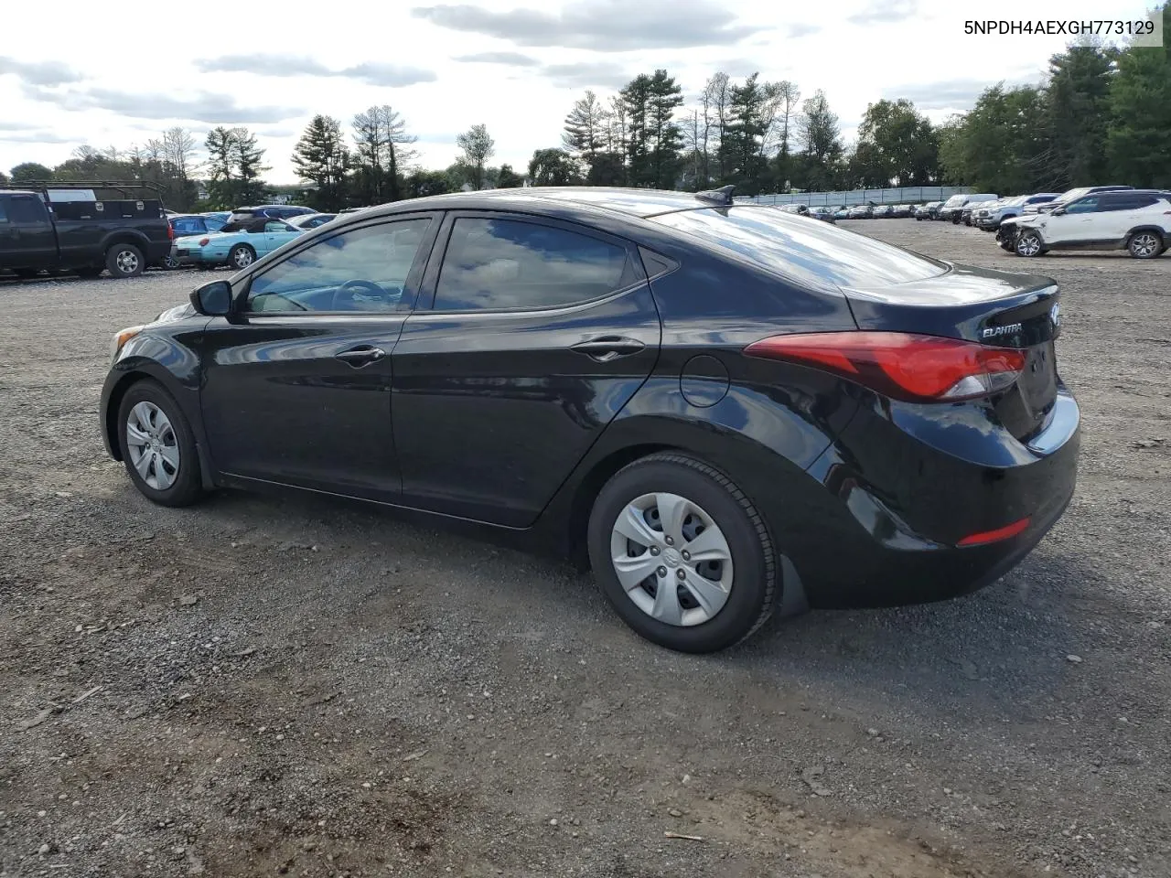 5NPDH4AEXGH773129 2016 Hyundai Elantra Se