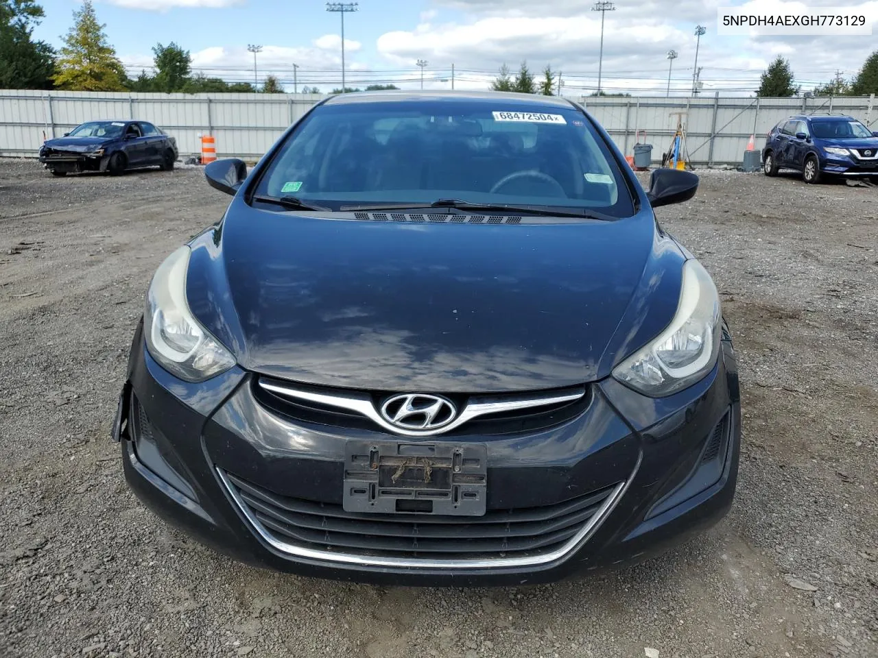 5NPDH4AEXGH773129 2016 Hyundai Elantra Se