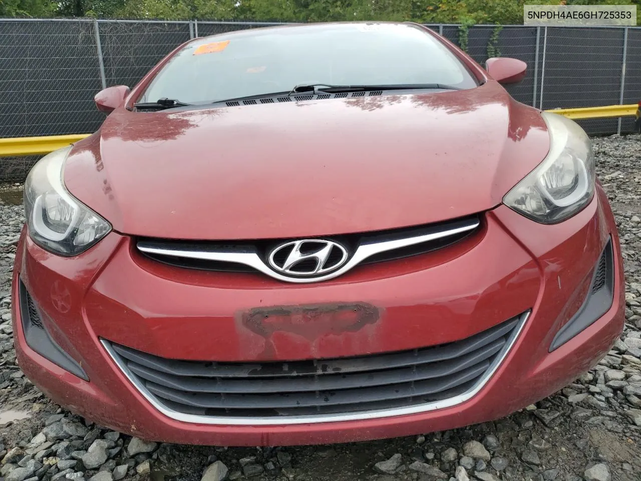 5NPDH4AE6GH725353 2016 Hyundai Elantra Se