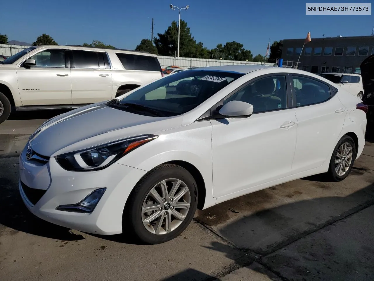 2016 Hyundai Elantra Se VIN: 5NPDH4AE7GH773573 Lot: 68747284