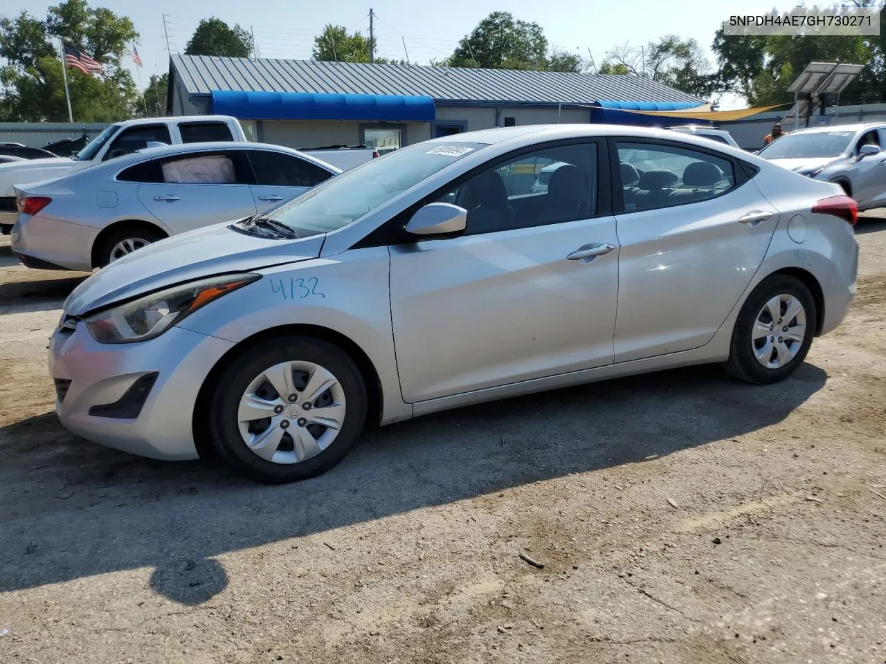 5NPDH4AE7GH730271 2016 Hyundai Elantra Se