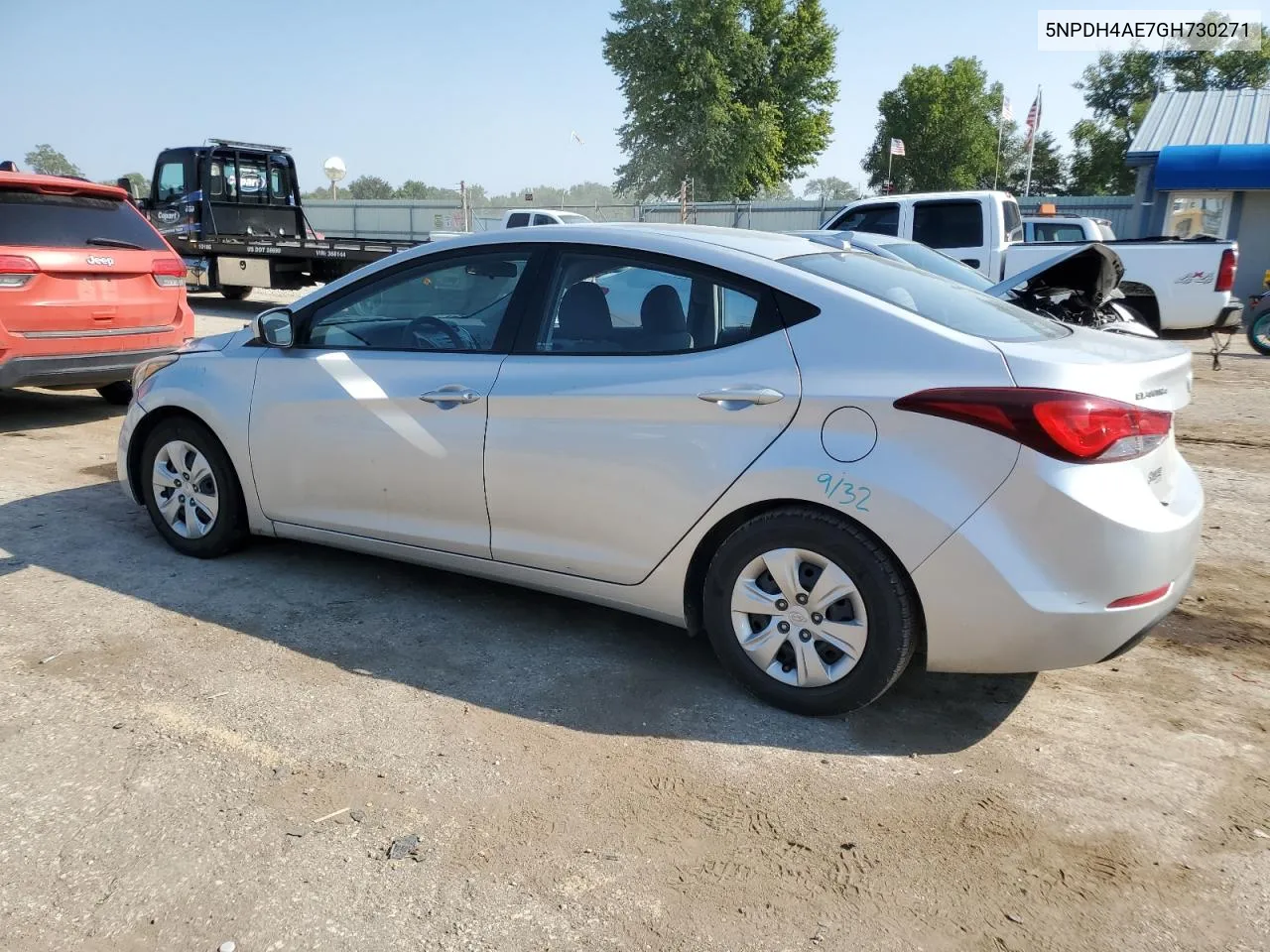 2016 Hyundai Elantra Se VIN: 5NPDH4AE7GH730271 Lot: 69356994