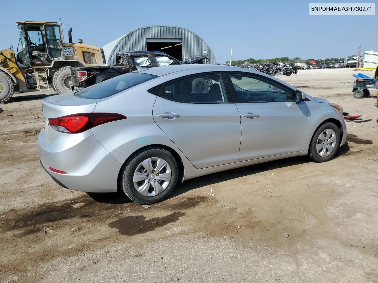 2016 Hyundai Elantra Se VIN: 5NPDH4AE7GH730271 Lot: 69356994