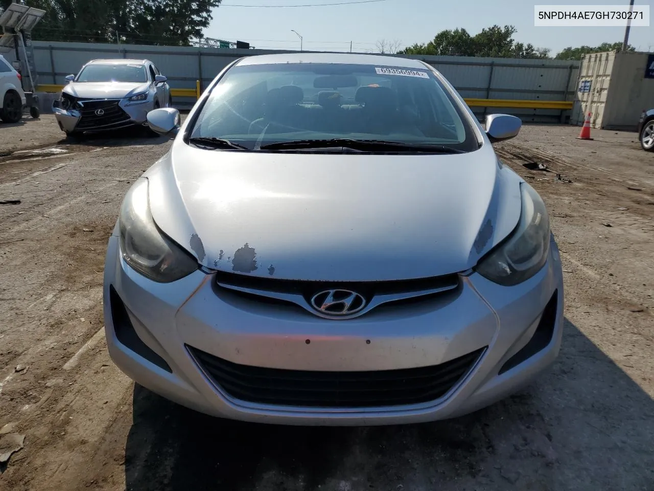 5NPDH4AE7GH730271 2016 Hyundai Elantra Se