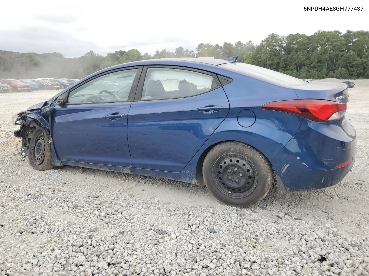 2016 Hyundai Elantra Se VIN: 5NPDH4AE8GH777437 Lot: 69575554