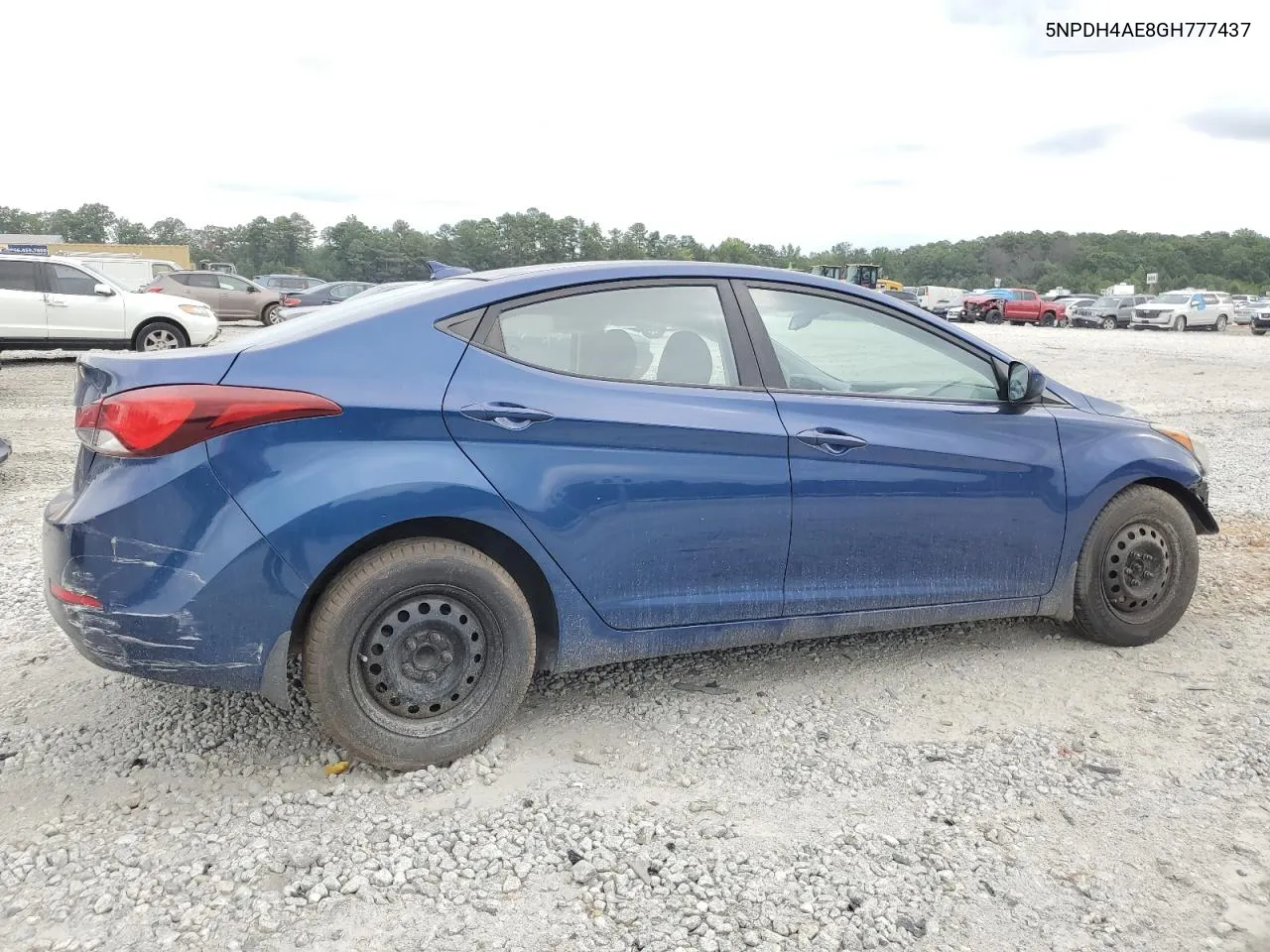 2016 Hyundai Elantra Se VIN: 5NPDH4AE8GH777437 Lot: 69575554