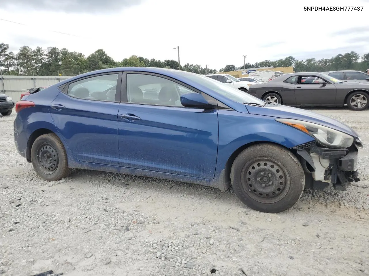 2016 Hyundai Elantra Se VIN: 5NPDH4AE8GH777437 Lot: 69575554